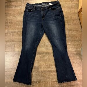 Old Navy Dark Blue Flare Jeans